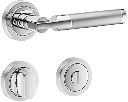 Hochwertige Bicolor Rosettengarnitur Blues (WC/Bad)