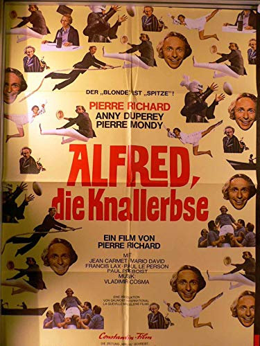 Alfred, die Knallerbse - Pierre Richard - Filmposter A1 84x60cm gefaltet