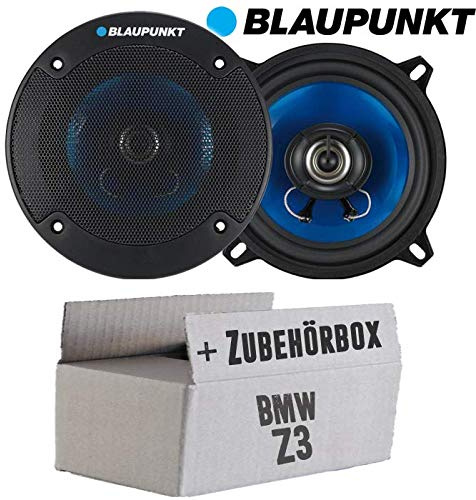 3-in-1 Lautsprecher Einbauset passend mit Blaupunkt ICx542-13cm 2-Wege Auto Einbauzubehör für BMW Z3