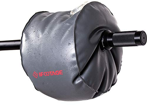 IFOOTAGE MiniCrane Aquadrop Water Bag for Round Base Monopod,MINICRANE M1-III,Max. Weight 5KG,Photo Video Studio Light Stand
