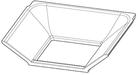 Braciere originale MCZ e RED cod. 41301601200V, per stufe a pellet Club, Ego, Musa, Star, Suite, Selecta