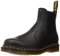 Dr. Martens 2976 Smooth Chelsea, Anfibi Unisex adulto, Black Nappa, 43 EU