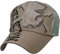 WITHMOONS Mesh Baseball Cap Skull Strass Trucker Hat KR1751, grau, Large