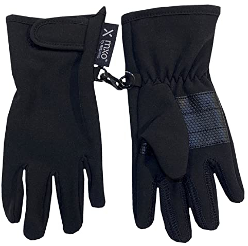 MaxiMo KIDS-Fingerhandschuhe, schwarz(schwarz), Gr. 6