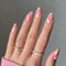 24PCS Short False Nails with Glue Stickers, Coffin Full Cover Acrylic Press on Nails no Glue,Red White Waves French Tip Fake Nails for Women and Girls Nail Art.