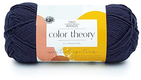 Lion Brand Yarn 619-110BJ Zwei Stäbe: Farbtheorie Garn, Acryl, Admiral, 1 Pack