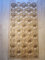 floral thistle Panel Screen Radiator Cabinet wall Decorative Screening-grille- Perforated MDF panel (600x300mm) 0027 (6mm thick MDF Primed White)