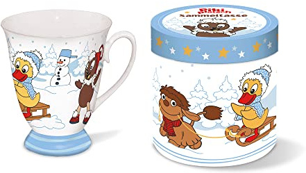 Trötsch Pittiplatsch Sammeltasse Winter: Kaffeetasse Teetasse Geschenkidee Geschenk Tasse