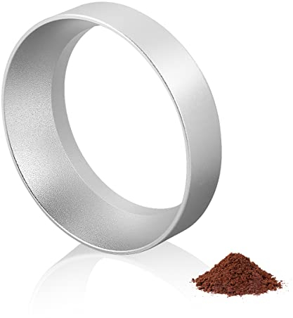 Magnetic Coffee Dosing Funnel for Espresso Machine Portafilter, Aluminum Universal Coffee Accessories (58MM)