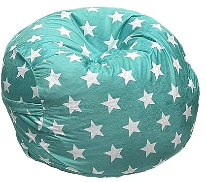 Yatlouba Sitzsackbezug | Kuscheltier-Sitzsack mit niedlichem Muster, Halter | Stofftier-Sitzsack, Stofftierhalter mit großem Fassungsvermögen, Griffen und Reißverschlüssen für Kinder und Erwachsene