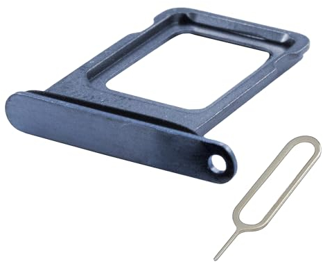 MMOBIEL SIM Card Tray Compatible with iPhone 14/14 Plus – SIM Slot Tray Holder – SIM Holder Replacement – Incl. SIM Card Removal Tool And Waterproof Rubber Seal Ring - Blue