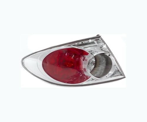 EDA PREMIUM auto Rückleuchte, Rücklicht, Heckleuchte Links 2161954LUE passend für MAZDA 6 2002-2007, SDN/HB, (-05), außen, ECE