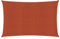 Sufrk Sonnensegel 160 g/m² Sonnenschutz Balkon Sonnensegel TerrassenüBerdachung Sonnensegel Balkon Terrakottarot 6x8 m HDPE