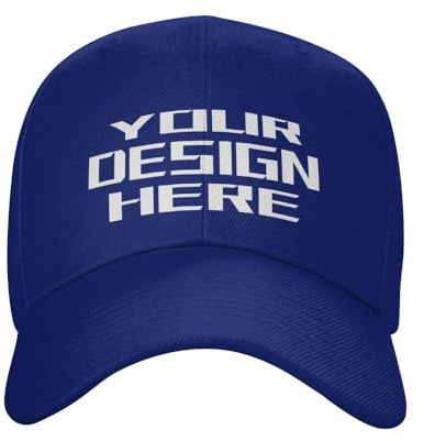 KYZMZC Custom Hats Ihr Design Hier Personalisierte Mütze Entwerfe Deine eigene Trucker-Mütze