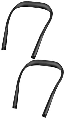 OSALADI 2piezas Luz De De Ángulo y Regulación De Brillo Lámpara De Cuello Usb Recargable Para De Noche Para Acampar y