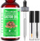 Duasash Rizinusöl Bio Kaltgepresst 120ml, Castor Oil Organic for Hair Growth Natürlich Rizinus Öl für Haare, Körper, Nägel, Wimpern, Augenbrauen, Bio Rizinusöl Kaltgepresst Glasflasche (120ml)