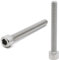 10x Vis CHC M6 x 50mm inox - Vis BTR en Acier Inoxydable A2 Six pans Creux Tête Cylindrique - DIN 912 tête ronde pour rondelle et écrou