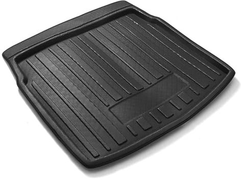 OQRDVVTT Accesorios para El Coche para VW para Tiguan MK2 2017 2018 2019 Revestimiento De Maletero De Coche Bandeja para Cubierta De Maletero Tapete Mate Alfombra De Suelo Accesorios