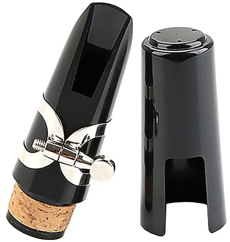 Vaguelly Klarinette Holzblasinstrument Mundstück Zubehör Ersatzteil Für Blasinstrumente Mit Glattem Design Und Verschleißfester Konstruktion