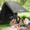 Tnamdan Carpa de Maletero con Gasa B3 Protección Solar Impermeable Toldo Trasero Sun Shelter de Coche de Vacaciones Camping al Aire Libre para SUV con una Longitud Trasera no Superior a 1,9 m