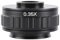 Diheohg C Mount Adapter Linse 0,35X CCD für Trinokular Stereo Mikroskop Kamera 38MM Schnittstelle Erhöhtes Sichtfeld