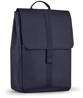 Bugaboo Wickelrucksack, Wasserabweisende Tasche aus nachhaltigem Material, Einfach zu reinigen, mit Wickelunterlage und isolierter Halterung für Flaschen, Deep Indigo