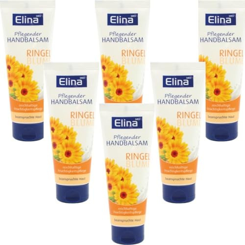 ELINAmed Handbalsam mit Ringelblumenextrakt, 6x75 ml