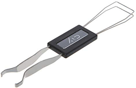 Ruarby Extracteur d ' Arbre en métal pour Clavier mécanique, Outil de Retrait de Touches, Capuchons de Touches en Acier avec poignée antidérapante, Capuchon de Touche Filaire