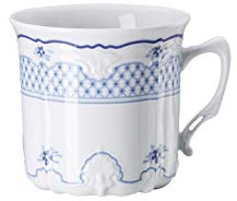 Hutschenreuther Baronesse Kaffee-Obertasse groß, Obere, Porzellan, Estelle, 300 ml, 02033-721224-14762