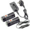 DSTE 2x NB-9L Rechargeable Li-ion Battery + DC110U Travel and Car Charger Compatible with Canon PowerShot ELPH 510 520 530 HS N SD4500 IS IXUS 500 510 1000 1100 HS IXY 1 IXY 3 IXY 50S IXY 51S Camera