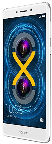 Honor 6X Pro Smartphone (13,97 cm (5,5 Zoll) Full HD Display, 64 GB Speicher, Android) silber