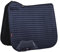 LeMieux Merino+ Sensitive Dressage Square Lammfell Dressur-Sattelunterlage, Marineblau/Schwarz, L