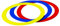 Lot de 3 anneaux de jonglage Tremblay 32 cm