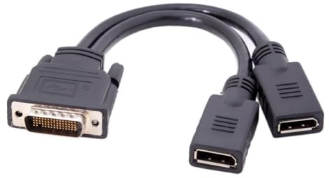 chenyang DMS 59Pin 1 auf 2 Displayport Splitter Verlängerungskabel für PC Grafikkarte