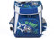 SCOOLSTAR Fußball Schulranzen Jungen 1 Klasse Tornister Schulrucksack Schultasche ✪ SEHR LEICHT ✪ Set 7 TLG. ✪ inkl. Federmäppchen, Turnbeutel, Regenschutz, Trinkflasche, Brotdose, Sporttasche