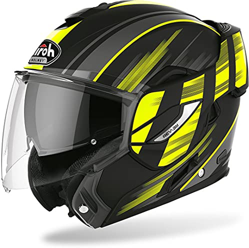 AIROH CASCO REV 19 IKON YELLOW MATT L