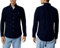 Polo Ralph Lauren Custom Fit Poplin Shirt Pony Oxford Navy Button-Down Shirt, navy, M