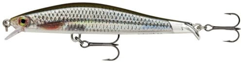 Rapala Unisex-Adult Ripstop Angelköder-Angelzubehör mit Zweiteiliger Tauchschaufel-Süßwasser Spinnköder-Lauftiefe 0,9 bis 1,2m-Fischköder 9cm, 7g-Hergestellt in Estland-Live Roach