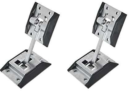 Lot de 2 butoirs de porte avec partie de maintien pour caravane, camping-car