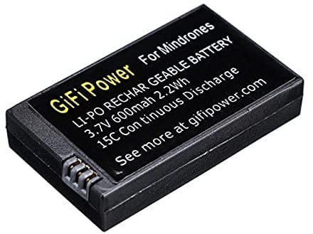 zmigrapddn Cost-effective 3.7V 600mAh Rechargeable Battery and charger Compatible with Parrot Compatible with Mini Drones Mambo Jumping Sumo and Rolling Spider (Color : Gold, Size : China)