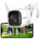 Tapo C320WS 2K QHD Outdoor Security Camera, IP66 Weatherproof, Motion Detection, Starlight, Built-in Siren, 4MP, Colour Night Vision, Cloud&SD Card Storage, Works with Alexa&Google Home (Renewed)
