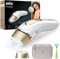 Braun IPL Silk Expert Pro 5 Haarentfernungsgerät Damen/Herren, sichtbare Haarentfernung, Designed In Germany, Venus Extra Smooth Rasierer, Alternative zu Laser Haarentfernung, PL5054, weiß/gold