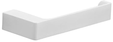 Kiamami Valentina - Weiß verchromter Papierrollenhalter aus Messing | Giacinto