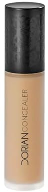 Mulac Cosmetics DORIAN Concealer 05 SELF-LOVER Korrekturflüssigkeit Karamell auf gelber Basis VEGAN 5 ml