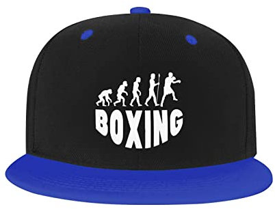 Verstellbare Mütze für Männer und Frauen, Boxing Evolution Unisex Hip Hop Baseball Cap Trucker Dad Hats
