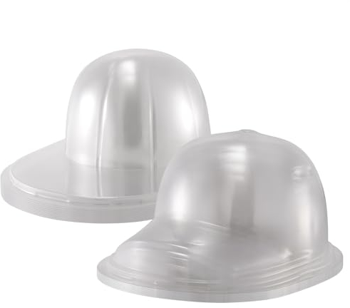 LADYBRO Baseballkappen-Halter für angepasste Snapback-Trucker-Mütze, 360°-Schutz auf Reisen, Transport oder Lagerung, Kunststoff-Formschutz, 10 Sets