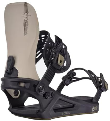 K2 - Fixation De Snowboard Bond Cream - Parker Szumowski Homme - Homme - Taille m - Gris