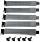 MOONDAME 5 Pieces PCI Slot Hard Steel Filter Blanking Plate Vented Slot Covers For Computer Case With Screws