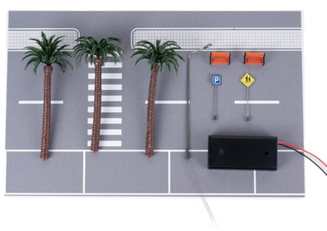 Dieses fünfzig-teilige Set von Z-Spur-Autos ist ideal für jede Modelleisenbahner-Sammlung, jeweils 6 x 8 x 25 mm (H x B x L)