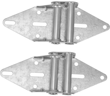 HEALEEP 2 Pièces Charnières Auto Fermantes pour Porte de Garage Universelles pour Vos Besoins Porte de Garage